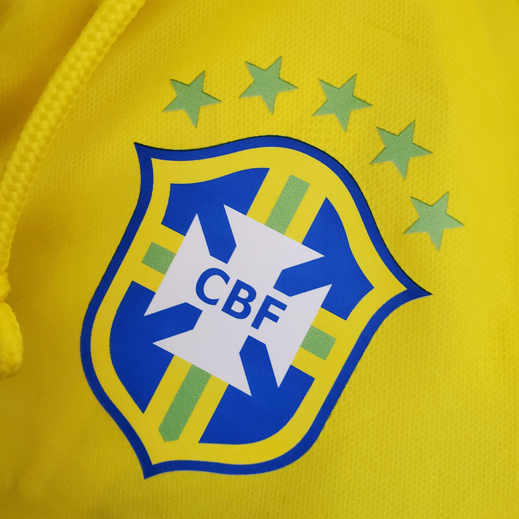 Corta-Vento Brasil Azul/Amarelo