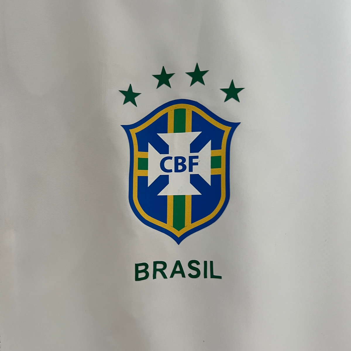 White Brazil Windbreaker