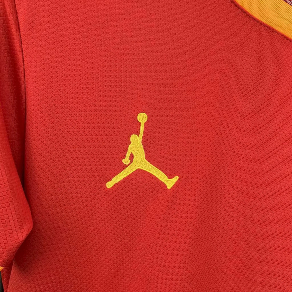 Camisa Brasil Especial Vermelho Jordan 25/26 Torcedor