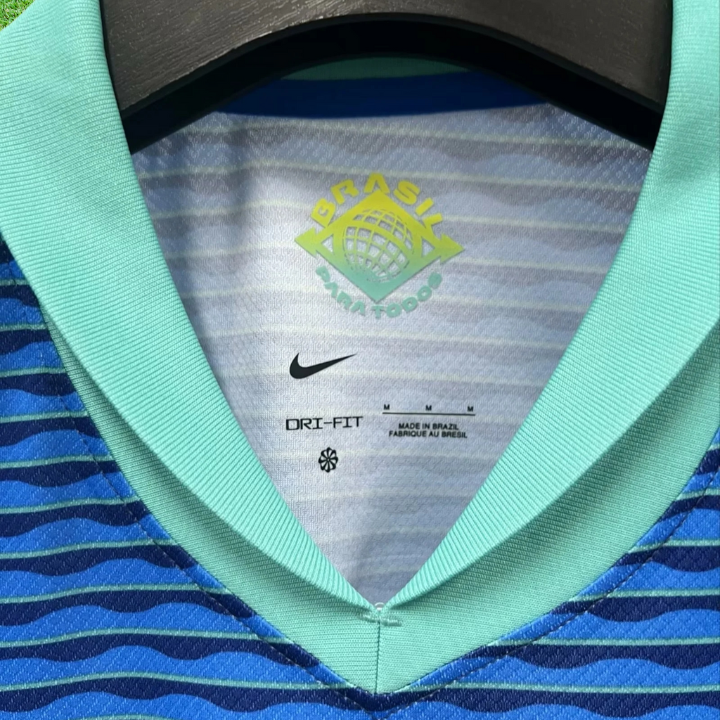 Brazil Away Jersey 24/25 Fan Version