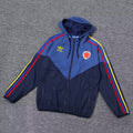 colombia Dark Blue Windbreaker Jacket