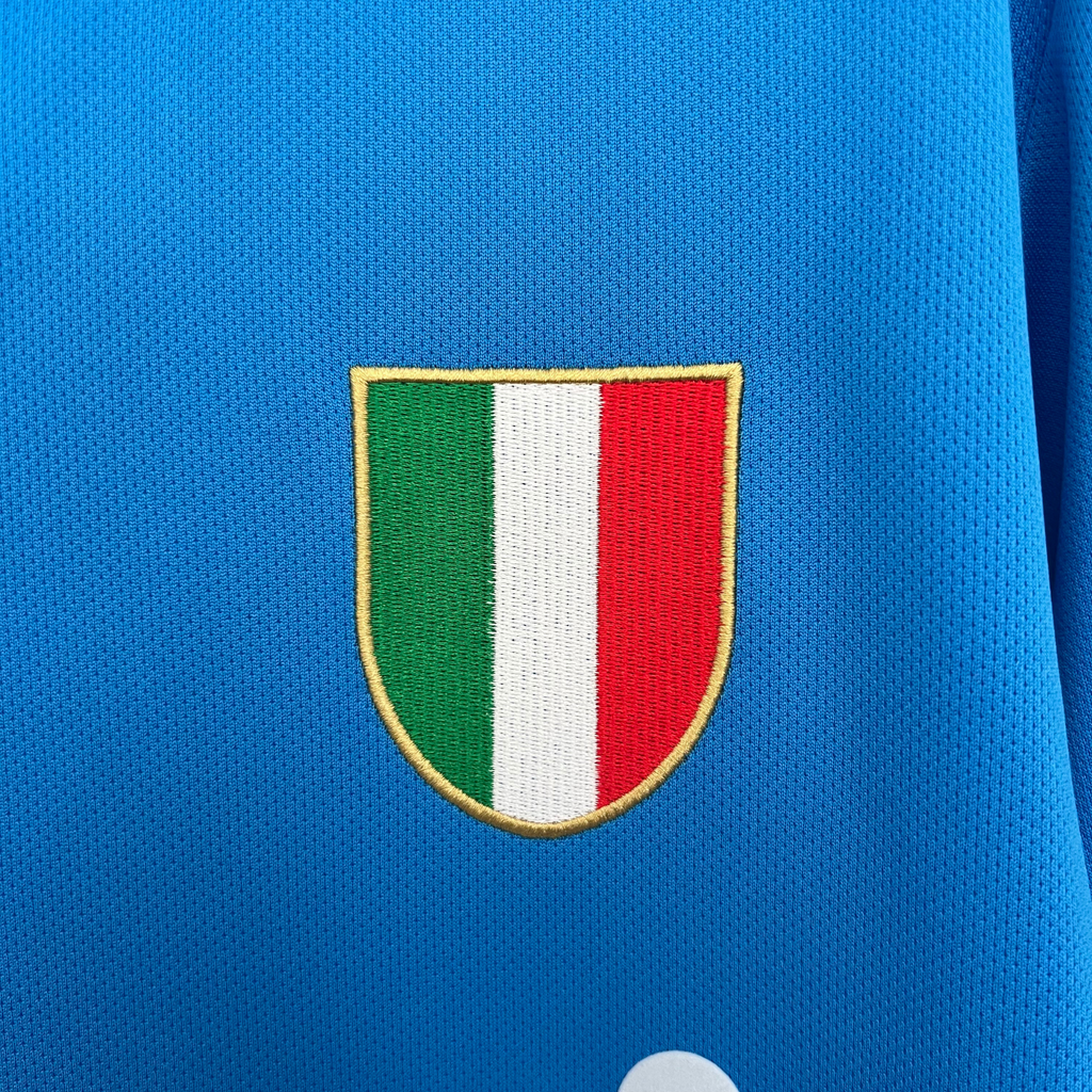 Camiseta de local del SSC Napoli 87/88 Retro Manga Larga 
