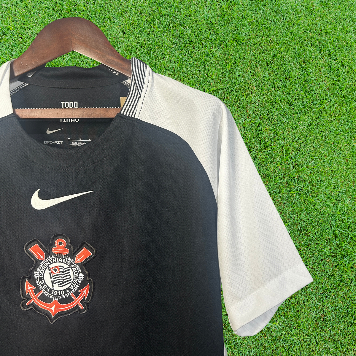 Camiseta de visitante del Corinthians 25/26, versión para aficionados 