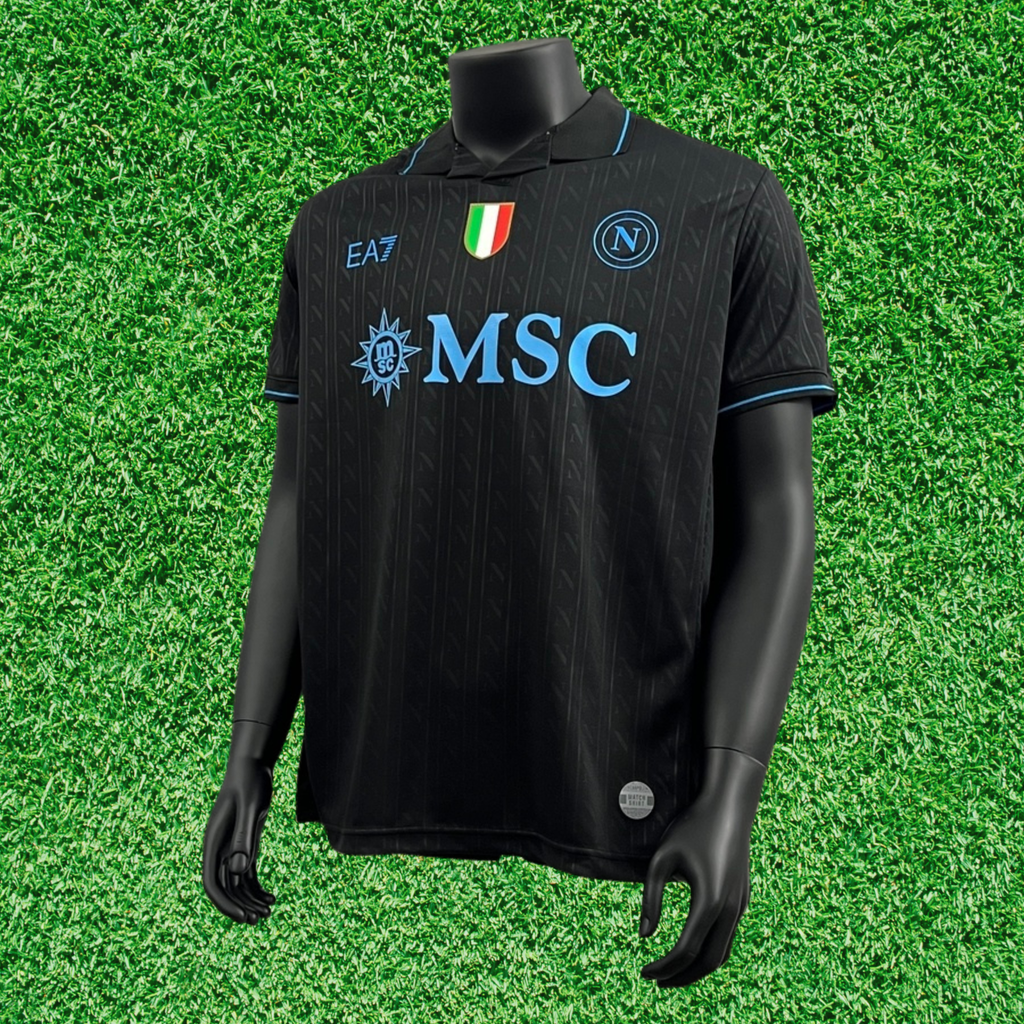 Camiseta de la tercera equipación del SSC Napoli 25/26, versión para aficionados 