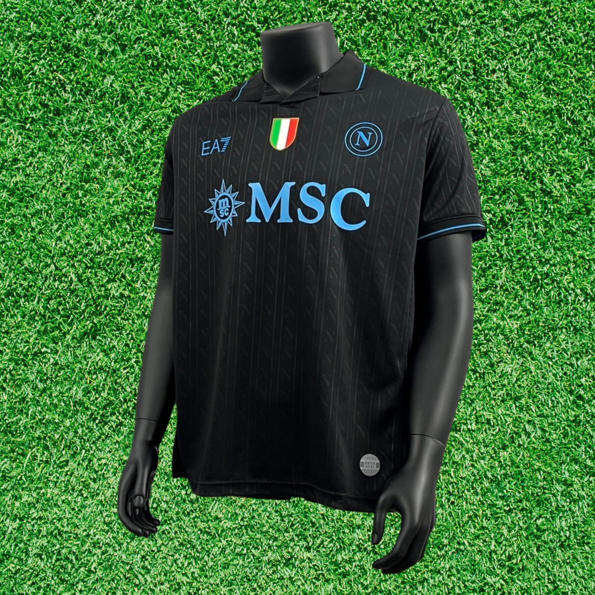 Camiseta de la tercera equipación del SSC Napoli 25/26, versión para aficionados 