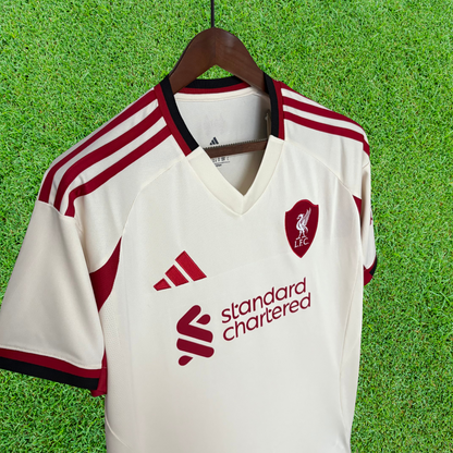 Camiseta de visitante del Liverpool FC 25/26, versión para aficionados 