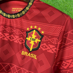 Camisa Brasil Vermelho Jordan Especial 25/26 Torcedor