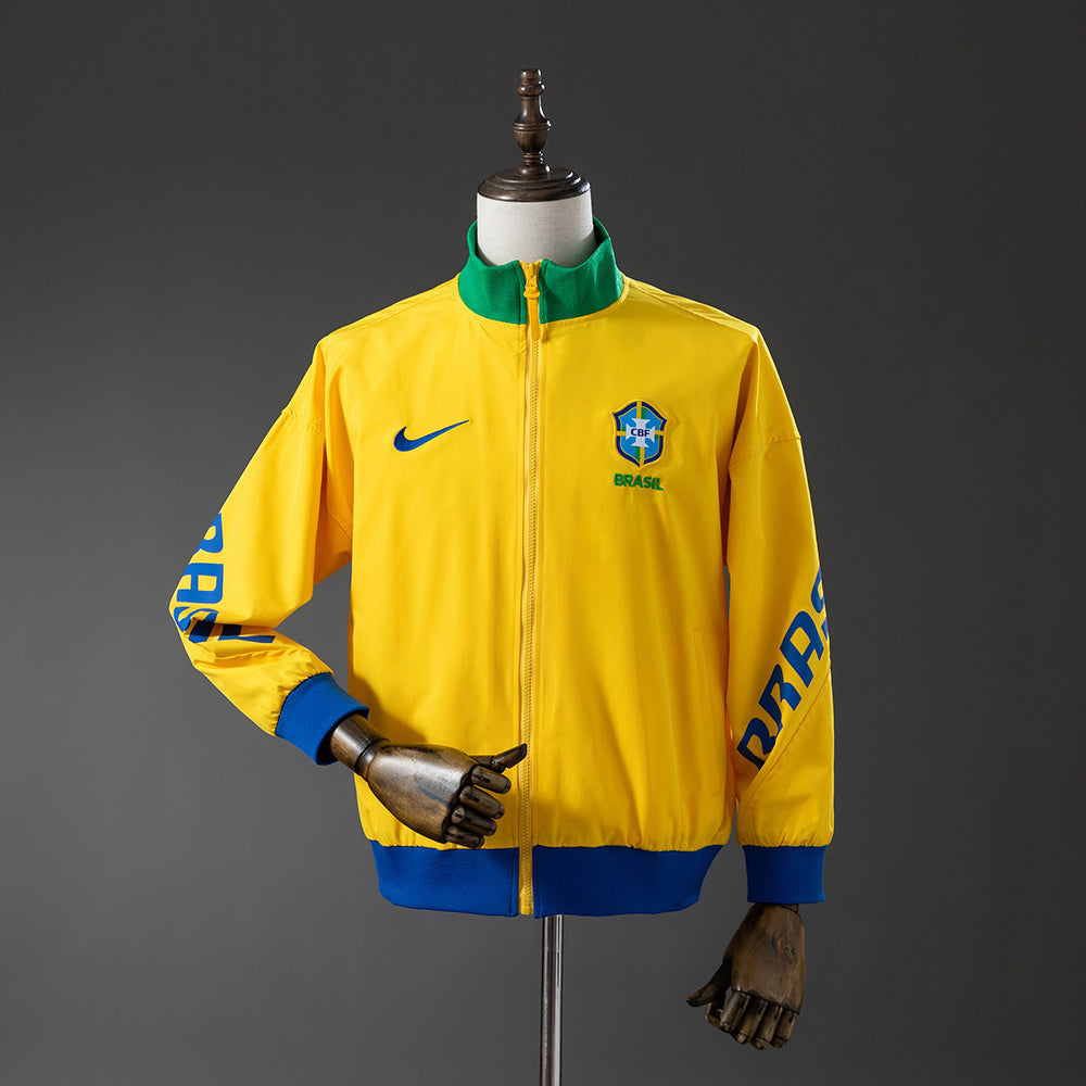 Brazil 2026 Jacket Windbreaker Brasil