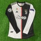 Juan Cuadrado 16- Juventus Long Sleeve 2019 2020 Retro White Black Jersey Trikot Maglia