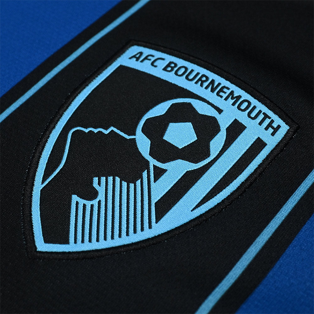 Camiseta visitante del Bournemouth 25/26 - Versión para aficionados azul/negra 