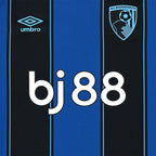 Camiseta visitante del Bournemouth 25/26 - Versión para aficionados azul/negra 