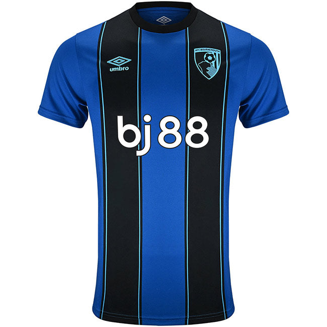 Camiseta visitante del Bournemouth 25/26 - Versión para aficionados azul/negra 