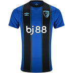 Camiseta visitante del Bournemouth 25/26 - Versión para aficionados azul/negra 