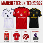 COMBO Manchester United 25/26 - Home, Away and Third