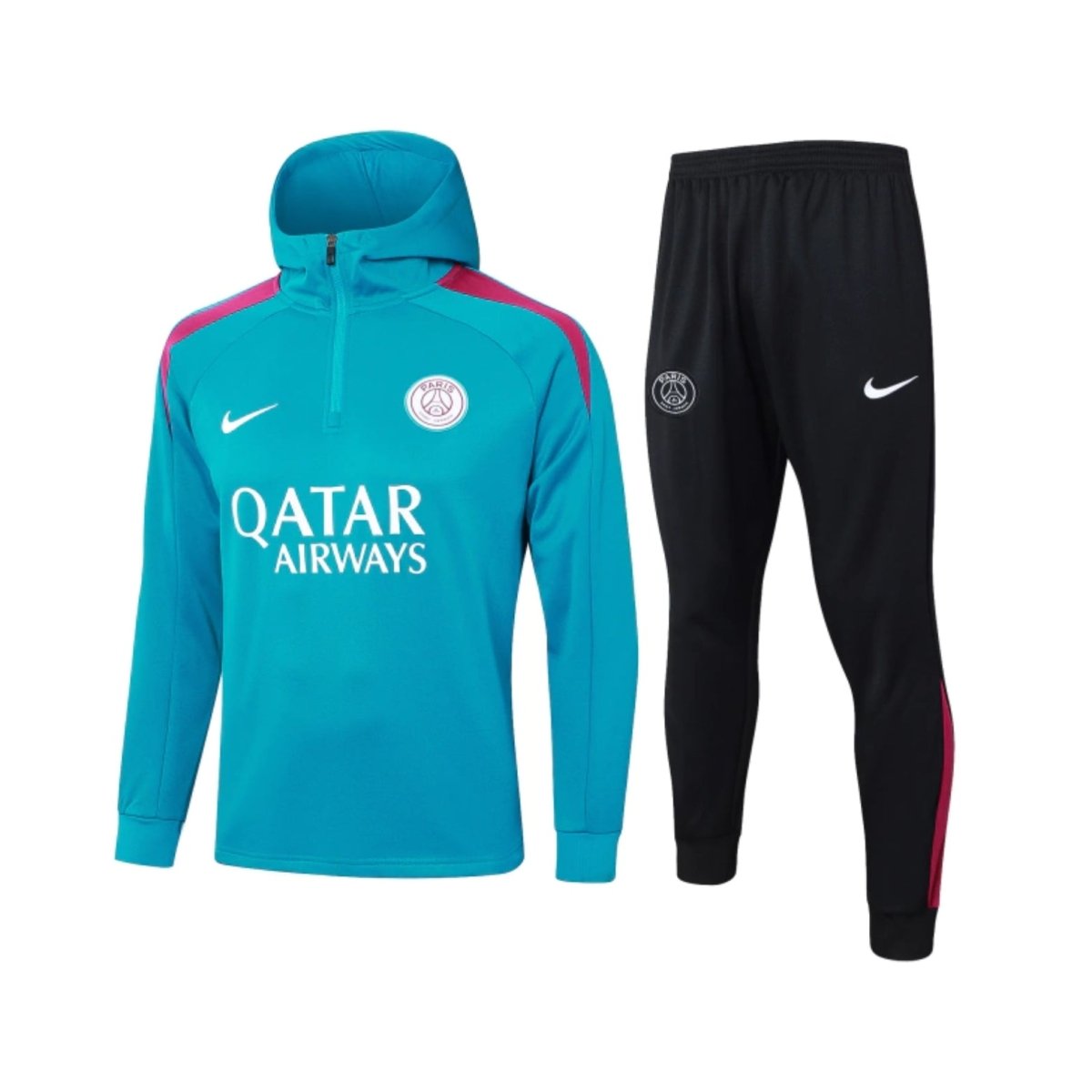 PSG 24/25 - Tracksuit - Half Zip with Hood