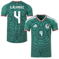 México Local E.ÁLVAREZ 4 Auténtico Jugador [Slim Fit] Jugador [Slim Fit] Jugador [Slim Fit] Camiseta de Jugador Copa Mundial 2026