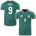 México Local RAÚL 9 Auténtico Jugador [Slim Fit] Jugador [Slim Fit] Jugador [Slim Fit] Camiseta de Jugador Copa Mundial 2026