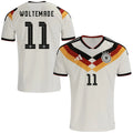 Camiseta Alemania Local Woltemade 11 Fan Jersey Mundial 2026