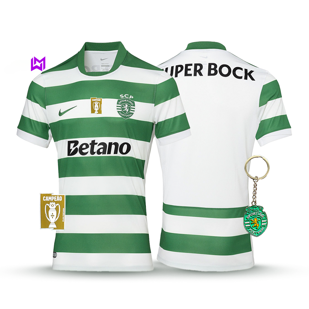 Camiseta local del Sporting 2025/26 - ¡NUEVO LANZAMIENTO! 🔥💚 