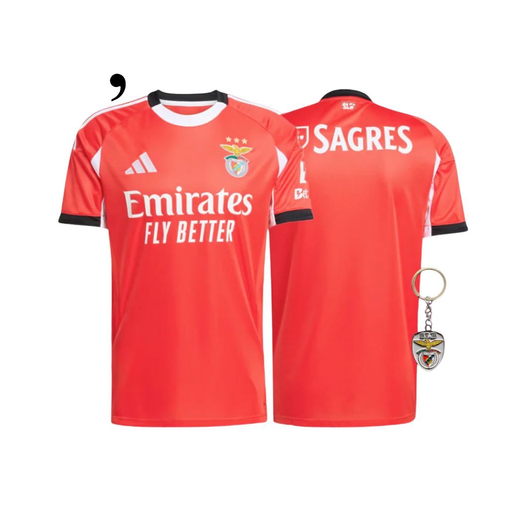 Camiseta Local Benfica 2025/26 - ÚLTIMAS UNIDADES