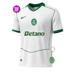 Camiseta blanca TOTAL 90 con logo Stromp, Sporting 2025/26 - EXCLUSIVA 