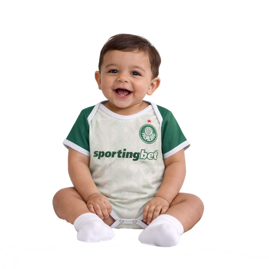 Body Baby Palmeiras 25/26  White