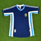 Lionel Messi #10 Argentina Blue Retro Football Jersey