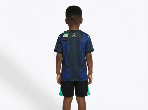 Brazil Infantil Jordan Away 2026 World Cup - Kit Kids Brasil