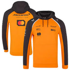 Chaqueta sudadera con capucha del equipo McLaren 2025 de Fórmula 1
