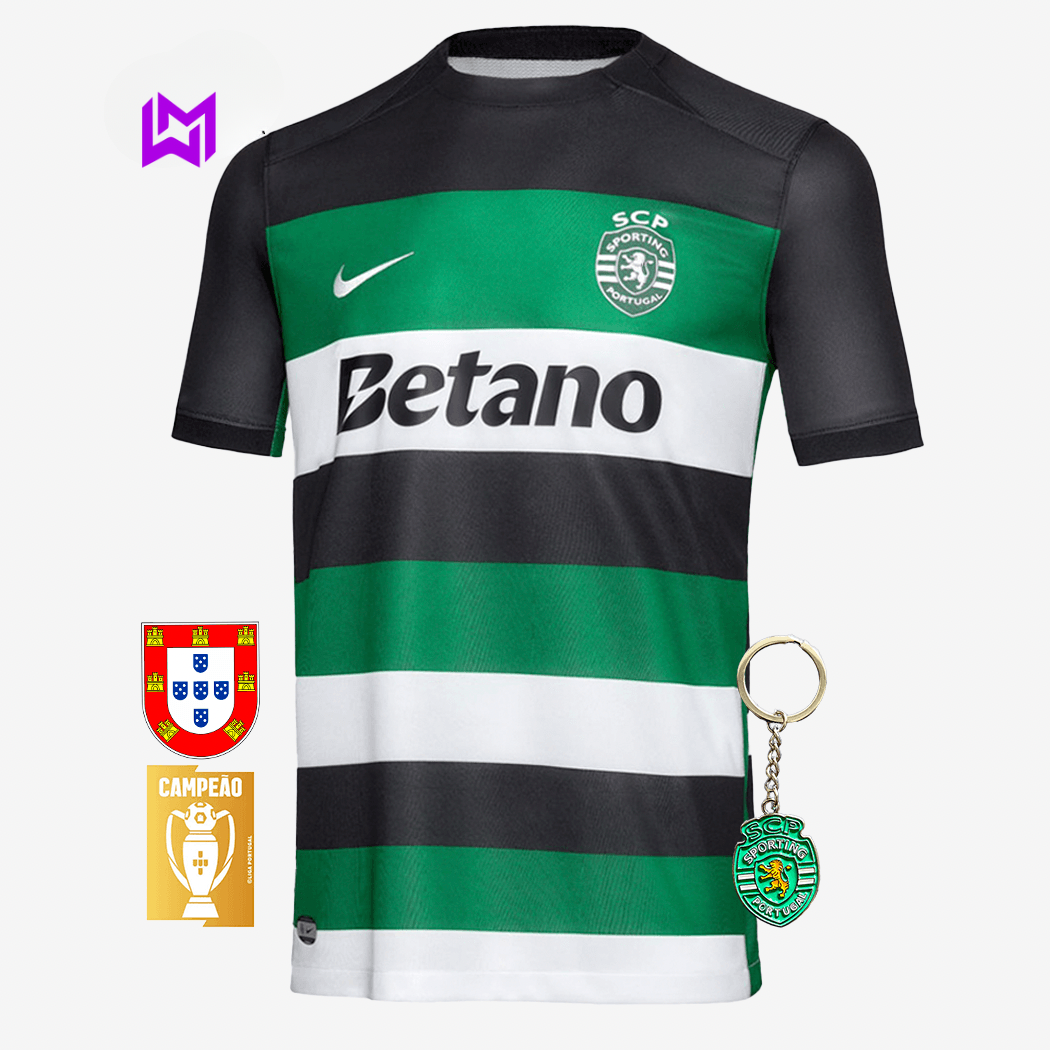Camiseta Local Sporting 2024/25 - ¡ÚLTIMAS UNIDADES! 🔥💚 