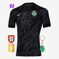 Camiseta de portero del Sporting, negra, 2024/25 - ¡ÚLTIMAS UNIDADES! 🔥💚