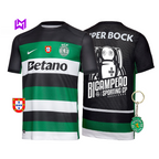 Camiseta de local del Sporting, bicampeón 2024/25 - ¡Modelo exclusivo! 🦁🏆 