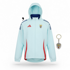 Chaqueta azul/roja 2025/26 con cremallera completa del Benfica