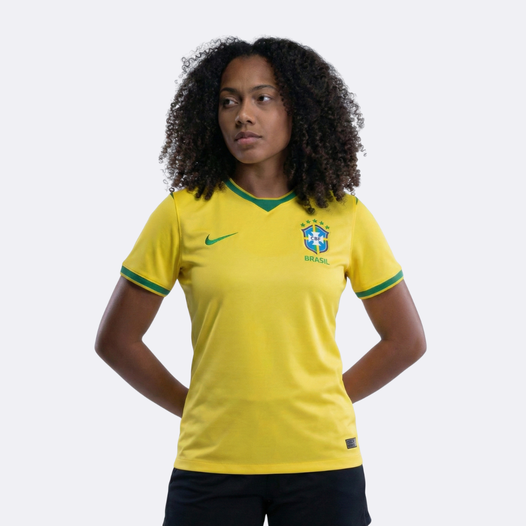 Camisa Brazil World Cup 2026 Feminina - Women - Fan Version Brasil