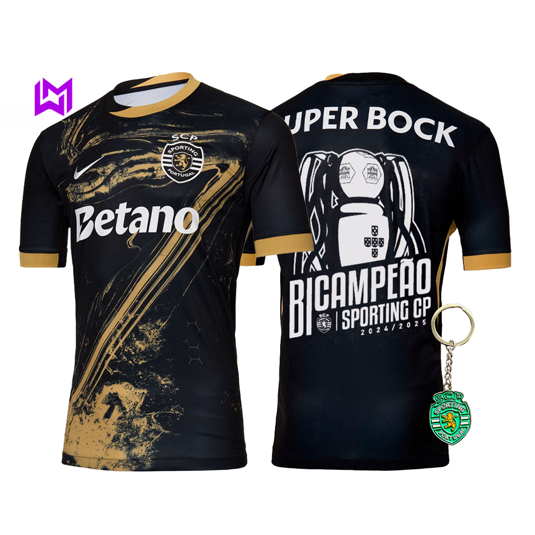 Camiseta del Sporting "7" Ronaldo, bicampeón 2024/25 - ¡Modelo exclusivo! 🦁🏆 