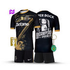 Tercera equipación infantil del Sporting "7" Ronaldo, bicampeón 2024/25 - ¡Modelo exclusivo! 🦁🏆 