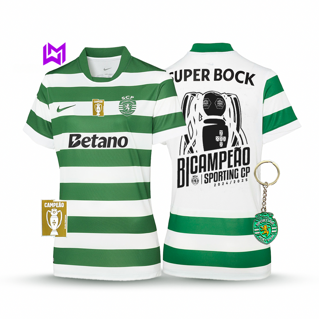 Camiseta deportiva local femenina, bicampeona 2025/26 - ¡NUEVO LANZAMIENTO! 🦁🏆 