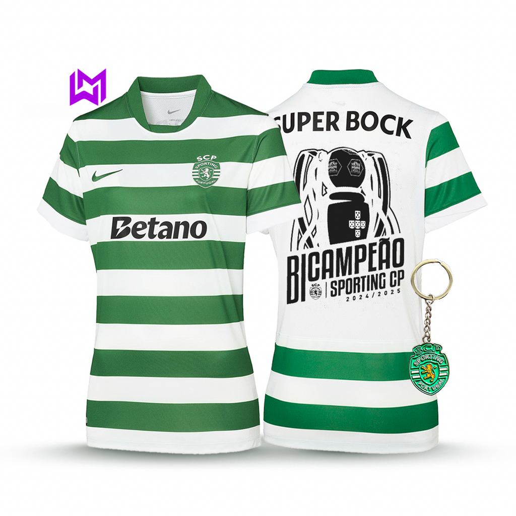 Camiseta deportiva local femenina, bicampeona 2025/26 - ¡NUEVO LANZAMIENTO! 🦁🏆 