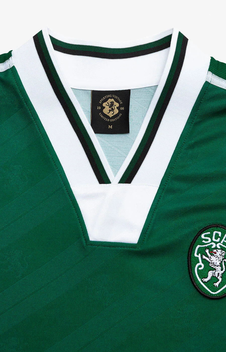 Camisola SPORTING VINTAGE retrô verde ANOS 90 - 2025/26 [pré venda: 11 a 22 dias úteis]