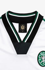 Camisola SPORTING VINTAGE retrô branca ANOS 90 - 2025/26 [pré venda: 11 a 22 dias úteis]