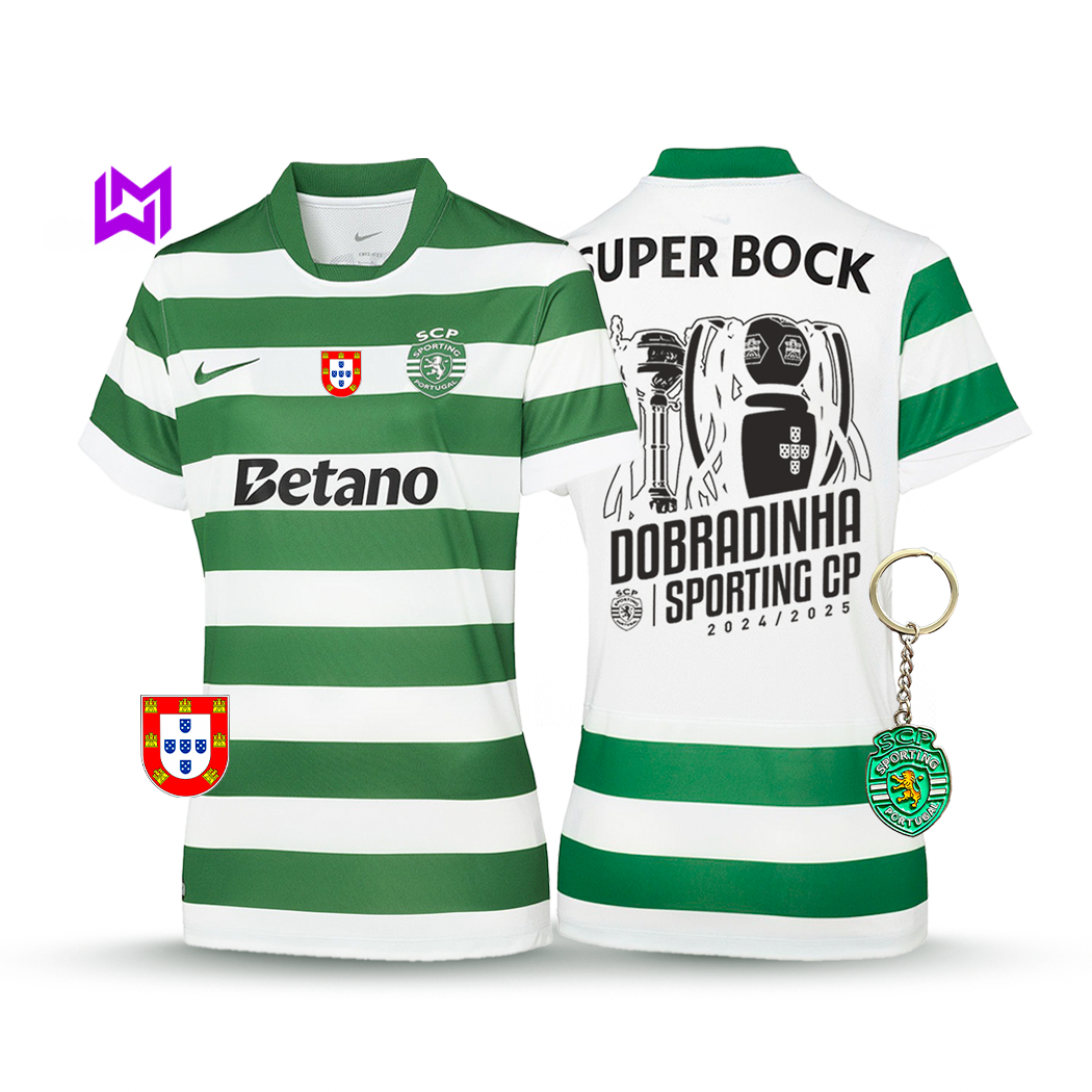 Camiseta deportiva de local para mujer DOBLE 2025/26 - ¡NUEVO LANZAMIENTO! 🦁🏆🏆 
