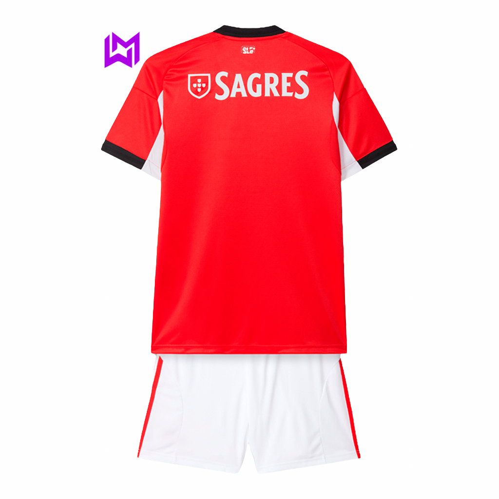 Equipación local del Benfica para niño 2025/26 - ¡ÚLTIMAS UNIDADES! 🔥🦅 