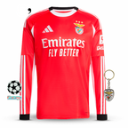 Camiseta Local Manga Larga Benfica 2025/26 - ¡ÚLTIMAS UNIDADES!