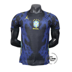 Camiseta azul visitante de Brasil 2026 - Camiseta ajustada de jugador de Jordania