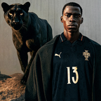 Conjunto infantil Selección de Portugal edición especial Pantera Negra EUSÉBIO negro 2025/26 