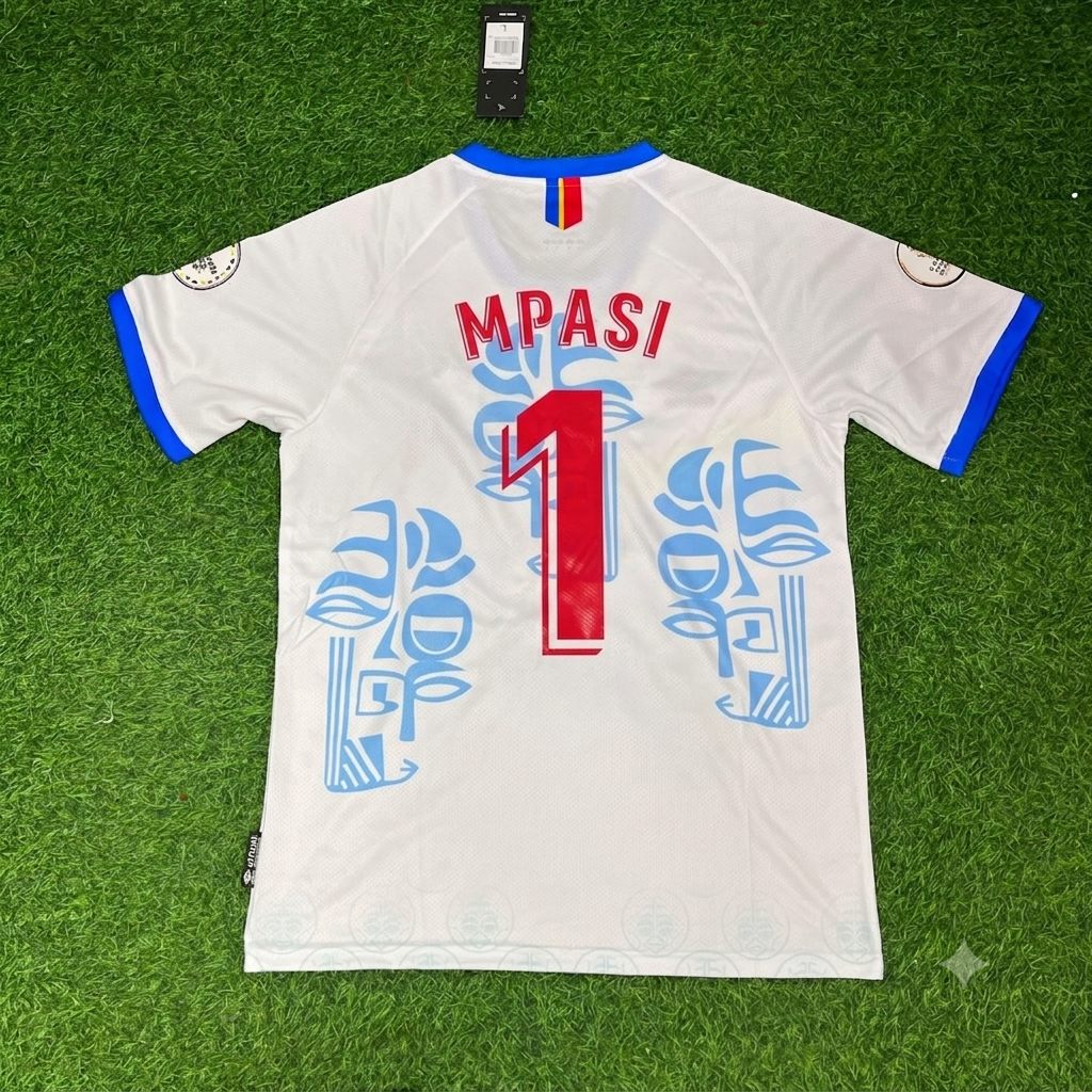 Lionel Mpasi DR Congo Goalkeeper World Cup 2026 Away Football Jersey Shirt Trikot Maillot