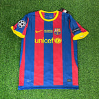 Lionel Messi 10- Barcelona 2011 London Final Jersey Trikot Maillot Soccer Shirt