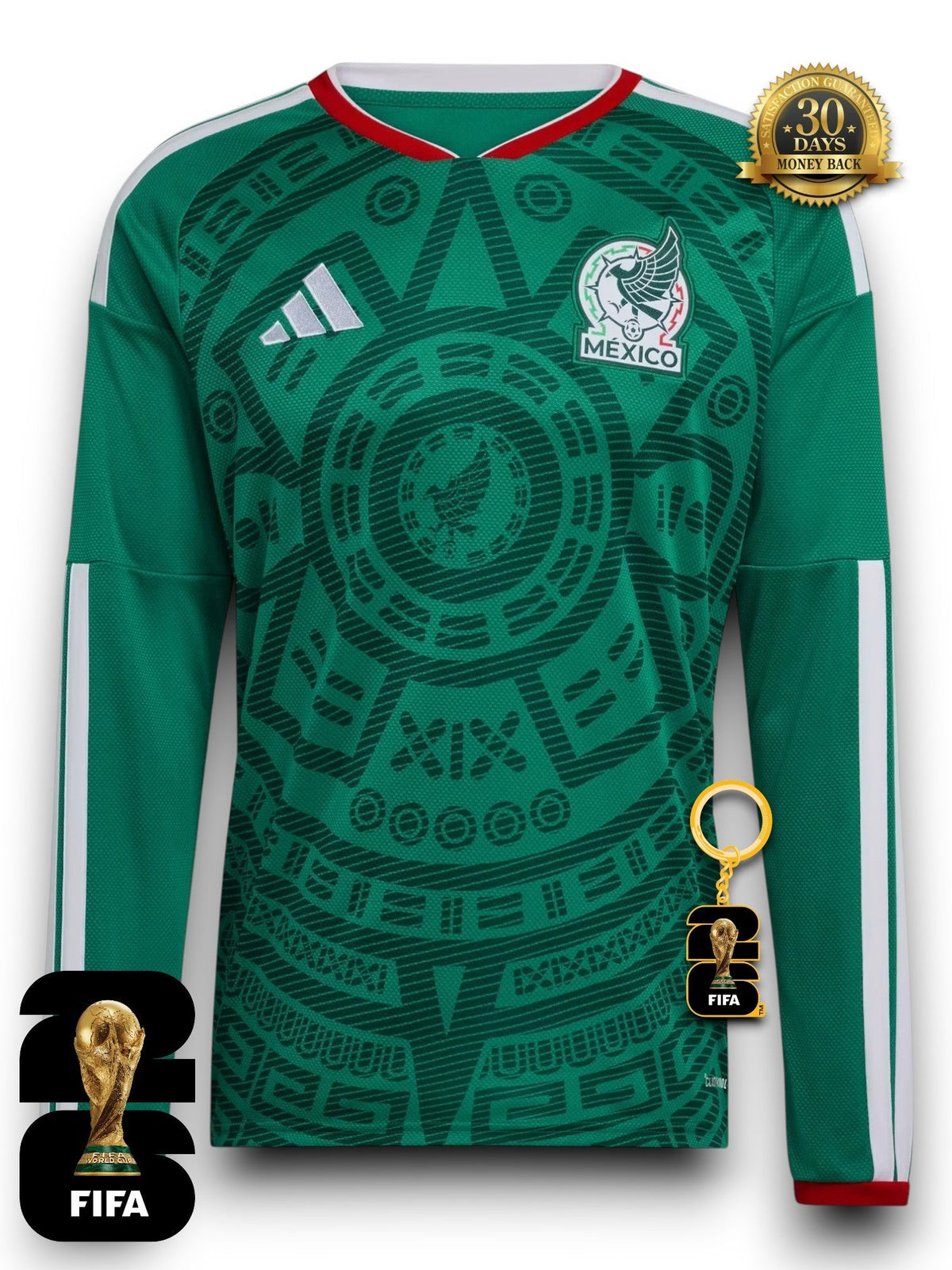 Mexico World Cup 2026 Jersey - Long Sleeve