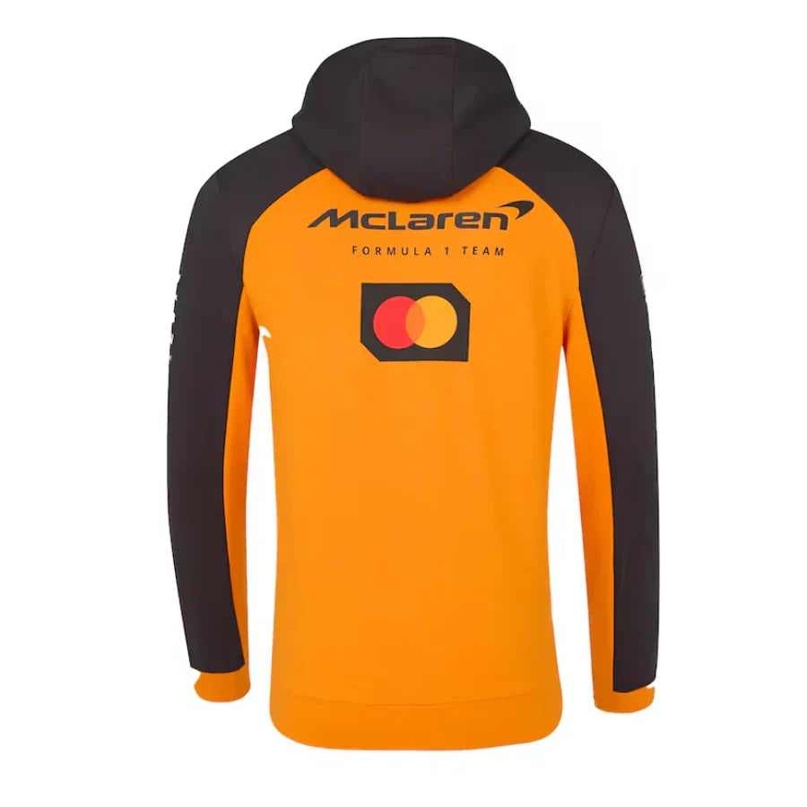 Chaqueta sudadera con capucha del equipo McLaren 2025 de Fórmula 1