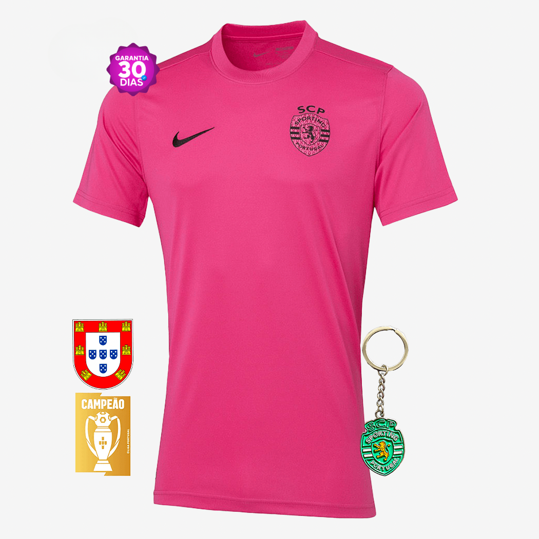 Camiseta Sporting Rosa Octubre 2024/25 - ¡ÚLTIMAS UNIDADES! 🔥💖 